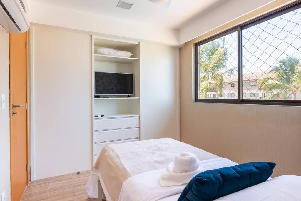 Flat Vista Mar No La Fleur Polinesia - Muro Alto - Porto De Galinhas Cupe Zewnętrze zdjęcie