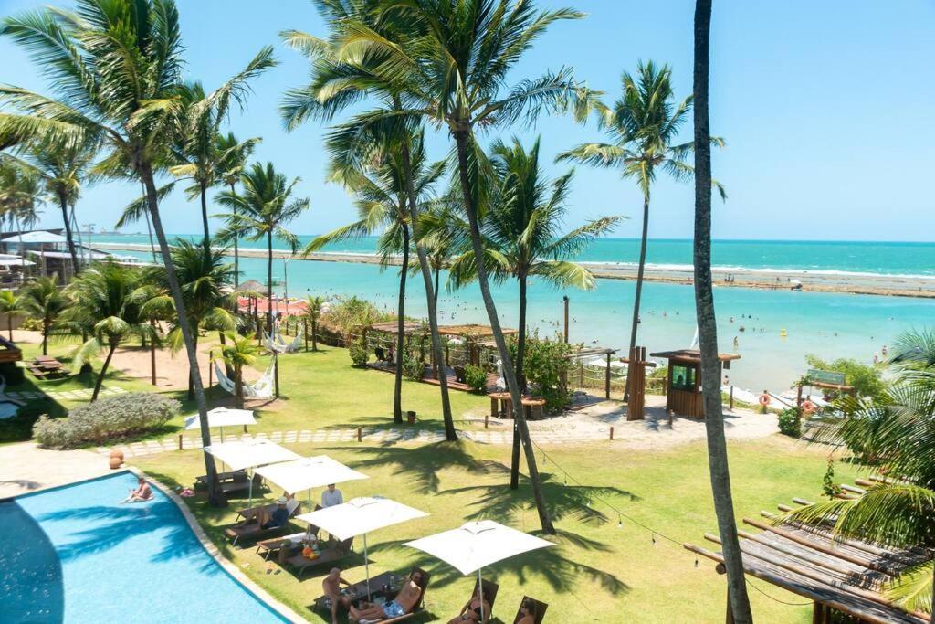 Flat Vista Mar No La Fleur Polinesia - Muro Alto - Porto De Galinhas Cupe Zewnętrze zdjęcie