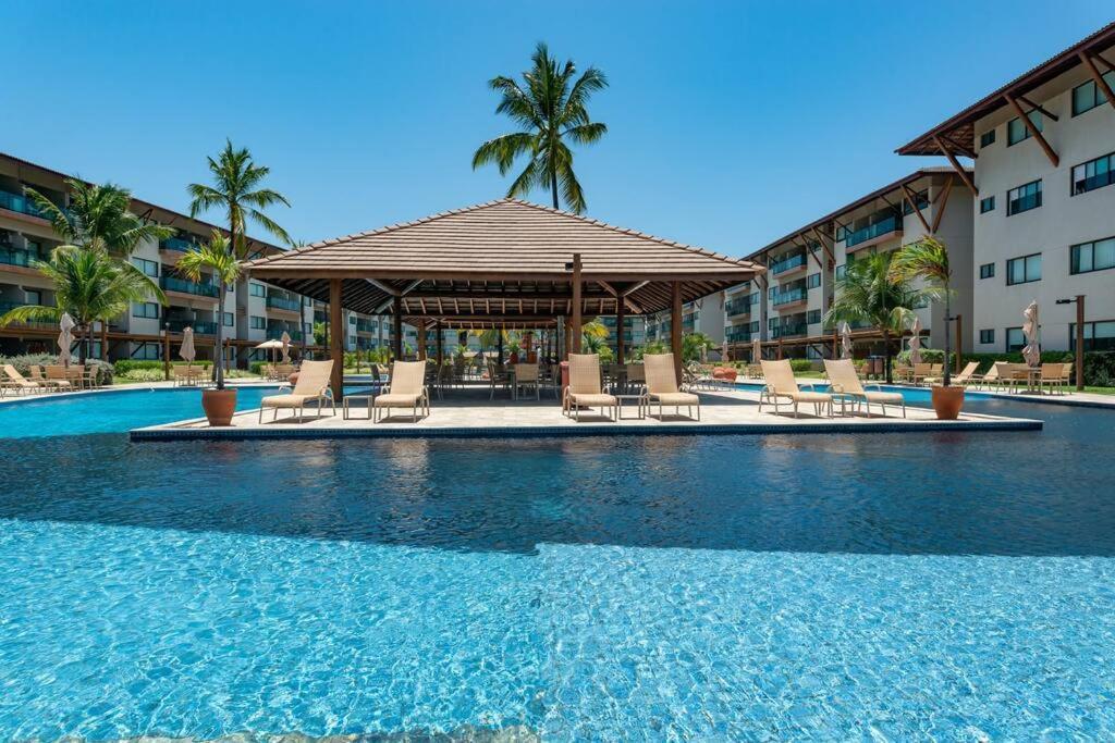 Flat Vista Mar No La Fleur Polinesia - Muro Alto - Porto De Galinhas Cupe Zewnętrze zdjęcie