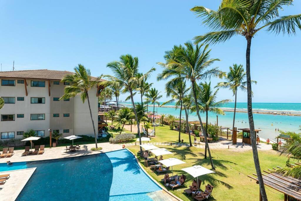 Flat Vista Mar No La Fleur Polinesia - Muro Alto - Porto De Galinhas Cupe Zewnętrze zdjęcie