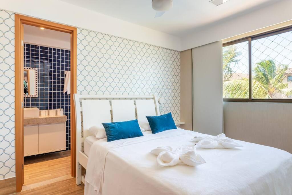 Flat Vista Mar No La Fleur Polinesia - Muro Alto - Porto De Galinhas Cupe Zewnętrze zdjęcie